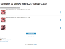 Tablet Screenshot of elchismosodesimon.blogspot.com