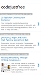 Mobile Screenshot of codejustfree.blogspot.com