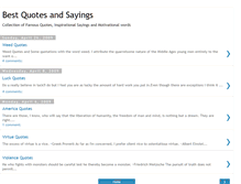 Tablet Screenshot of bestquotesandsayings.blogspot.com