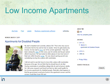 Tablet Screenshot of lowincome-apartments.blogspot.com