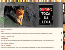 Tablet Screenshot of lioness-tocadaleoa.blogspot.com