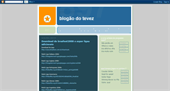 Desktop Screenshot of blogaodotevez.blogspot.com