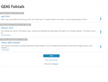 Tablet Screenshot of gemsfolktalk.blogspot.com