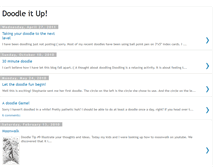 Tablet Screenshot of doodleitup.blogspot.com