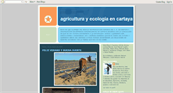 Desktop Screenshot of agroecocartaya.blogspot.com