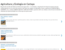 Tablet Screenshot of agroecocartaya.blogspot.com
