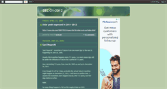 Desktop Screenshot of dec-21-2012.blogspot.com