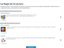 Tablet Screenshot of patyrop-lamagiadelalectura.blogspot.com