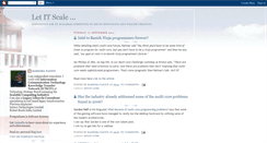 Desktop Screenshot of letitscale.blogspot.com