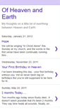 Mobile Screenshot of jennifer-ofheavenandearth.blogspot.com