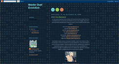 Desktop Screenshot of masterduelevolution.blogspot.com