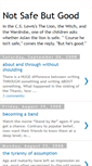Mobile Screenshot of notsafebutgood.blogspot.com