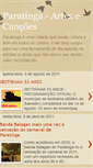 Mobile Screenshot of paratingaartesecancoes.blogspot.com