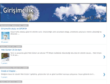 Tablet Screenshot of girisimcilik.blogspot.com