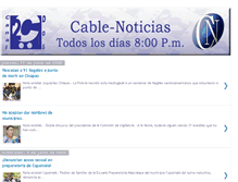 Tablet Screenshot of cable-noticias.blogspot.com