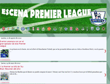 Tablet Screenshot of escenapremierleague.blogspot.com