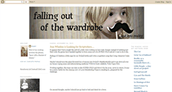 Desktop Screenshot of fallingoutofthewardrobe.blogspot.com