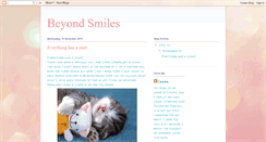 Desktop Screenshot of beyondsmiles.blogspot.com