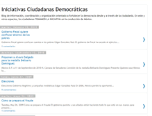 Tablet Screenshot of iniciativas-ciudadanas.blogspot.com