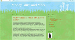 Desktop Screenshot of moneygurumichelle.blogspot.com