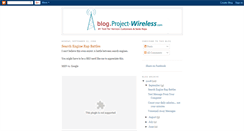 Desktop Screenshot of project-wireless.blogspot.com