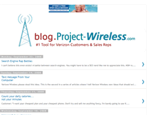 Tablet Screenshot of project-wireless.blogspot.com