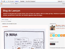 Tablet Screenshot of blogdolaercon.blogspot.com