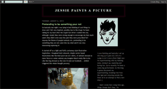 Desktop Screenshot of jessiepaintsapicture.blogspot.com