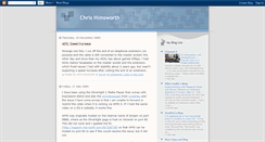 Desktop Screenshot of chrishimsworth.blogspot.com