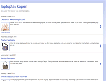 Tablet Screenshot of laptoptaskopen.blogspot.com
