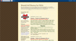 Desktop Screenshot of mentalgolfmastery.blogspot.com