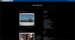 Desktop Screenshot of dnaproduction.blogspot.com