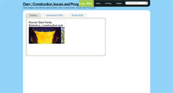 Desktop Screenshot of civil-dams.blogspot.com