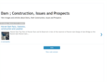 Tablet Screenshot of civil-dams.blogspot.com