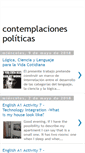 Mobile Screenshot of contemplacionespoliticas.blogspot.com