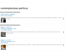 Tablet Screenshot of contemplacionespoliticas.blogspot.com