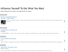 Tablet Screenshot of influenceyourself.blogspot.com