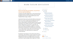 Desktop Screenshot of marktayloreducation.blogspot.com