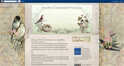 Desktop Screenshot of diana-x-szemesvilaga.blogspot.com
