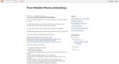 Desktop Screenshot of free-mobile-phone-unlocking.blogspot.com