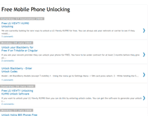 Tablet Screenshot of free-mobile-phone-unlocking.blogspot.com