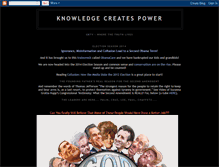 Tablet Screenshot of knowledgecreatespower.blogspot.com