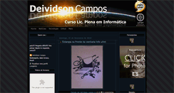 Desktop Screenshot of deividsoncampos.blogspot.com