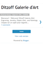 Mobile Screenshot of galerie-ditzoff.blogspot.com