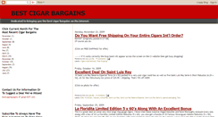 Desktop Screenshot of bestcigarbargains.blogspot.com