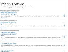 Tablet Screenshot of bestcigarbargains.blogspot.com