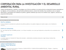 Tablet Screenshot of investigacionydesarrolloambiental.blogspot.com
