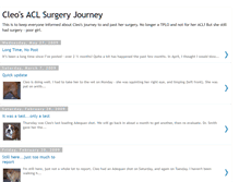 Tablet Screenshot of cleosacljourney.blogspot.com
