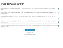 Tablet Screenshot of djpowersound.blogspot.com