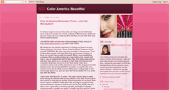 Desktop Screenshot of coloramericabeautiful.blogspot.com